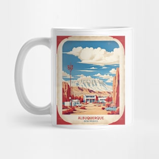 Albuquerque United States of America Tourism Vintage Poster Mug